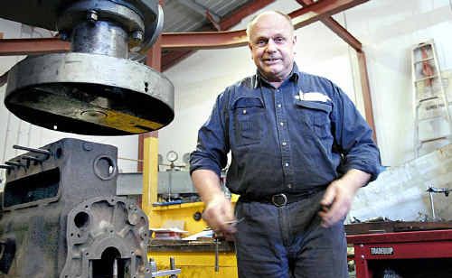Mechanic Bevan Slater is saying goodbye to his business of four years and his trade of the past 30 years. Mechanic Bevan Slater is saying goodbye to his business of four years and his trade of the past 30 years.